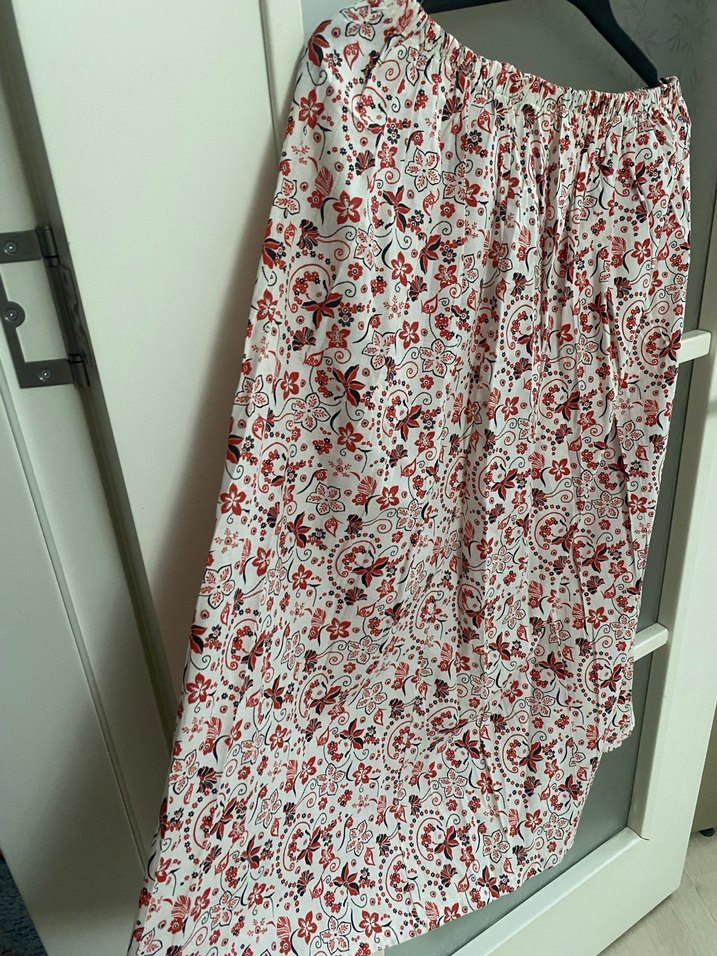 Bohem Desenli Uzun Hamile Eteği - Görsel 4