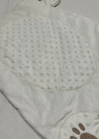 Beyaz Nakışlı Bebek Uyku Yastığı - Görsel 5