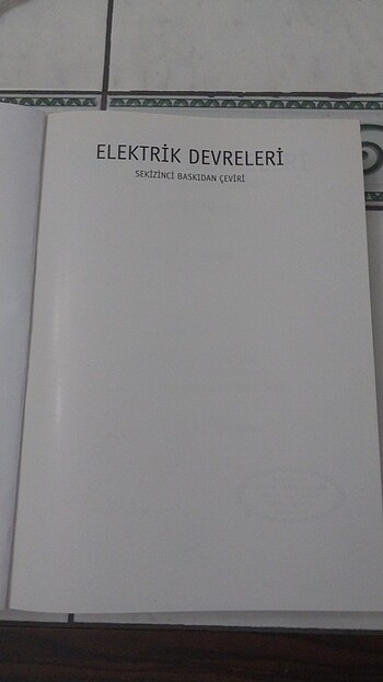  Elektrik Devreleri James W. Nilsson 