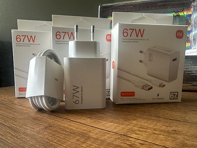 67W Turbo şarj Cihazı