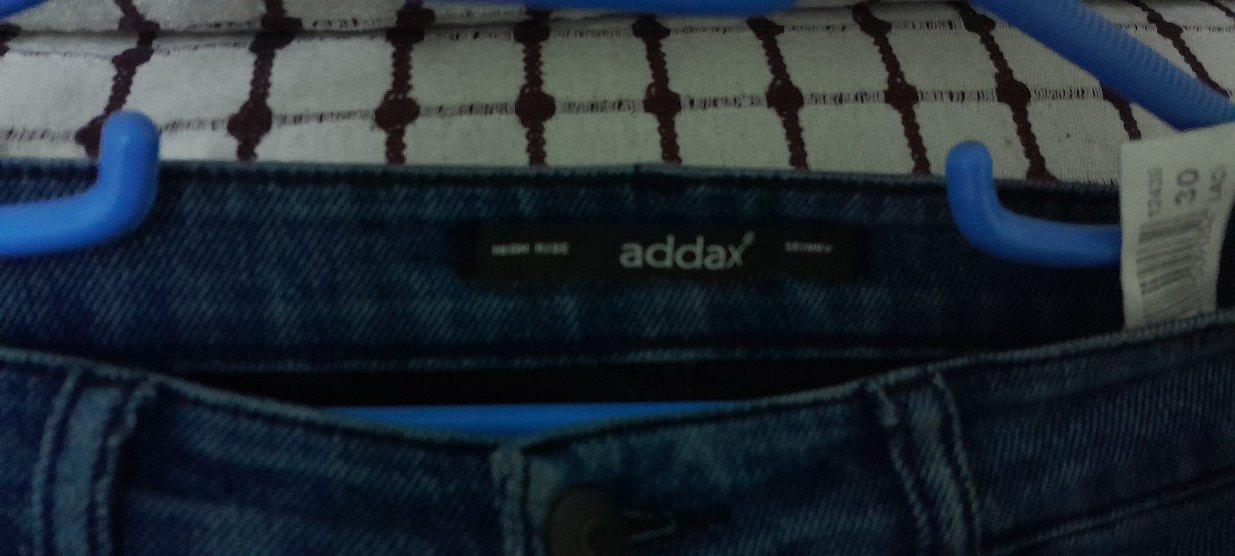 Kadın Parlak Mavi Normal Boy Denim Jean - Görsel 4