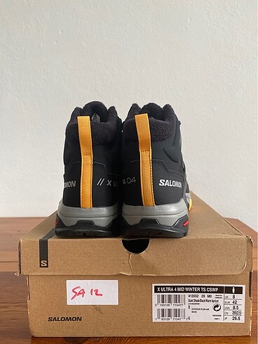 42 Beden gri Renk Salomon / X ultra 4 mid winter ts cswp