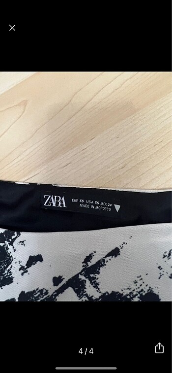 xs Beden siyah Renk ZARA ELBİSE