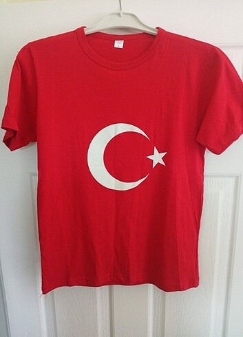 L beden Türk Bayrağı T-shirt