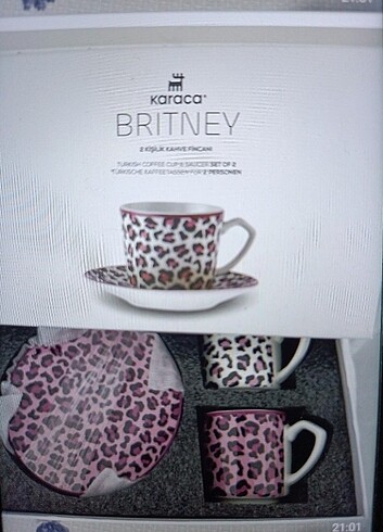 Karaca Britney kahve fincanı