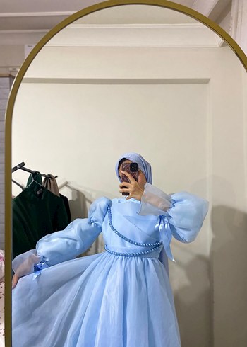 Abiye Merve öden abiyesi prenses model kabarık randevulu