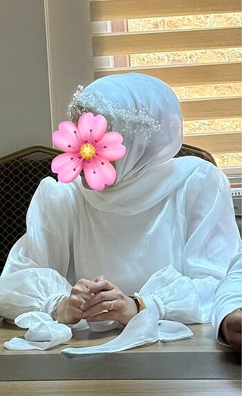 Tesettür nikah elbisesi