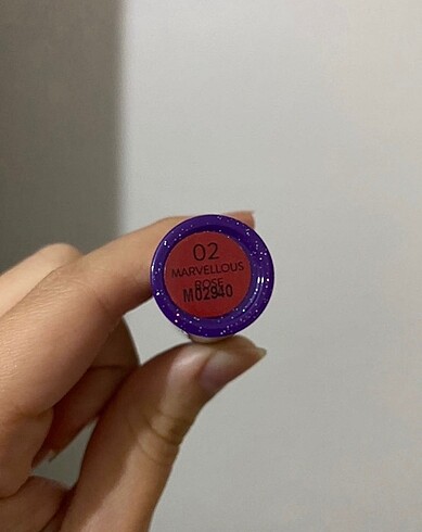 Beden kırmızı Renk FLORMAR 02 ROSE marvellous stick ruj