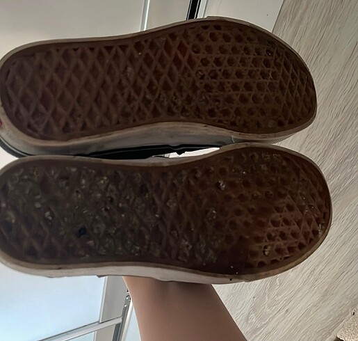 37,5 Beden siyah Renk Vans Slip On Siyah Kadın Ayakkabı