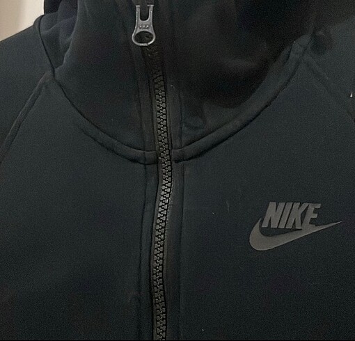 Nike ORİJİNAL Kadın Nike Siyah Kapüsonlu Sweatshirt