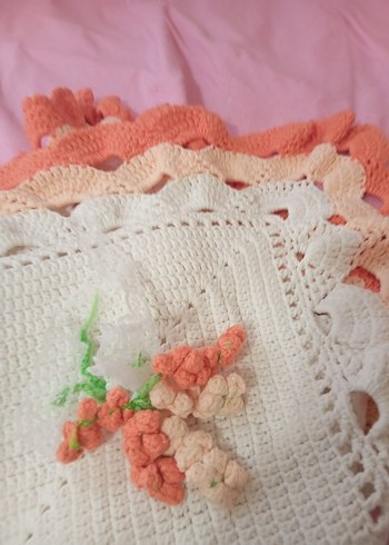 Nakışlı Örgü Bebek Battaniyesi - Görsel 5