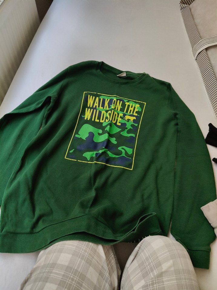 LC Waikiki Yeşil Baskılı Bebek Önlüğü - Görsel 2