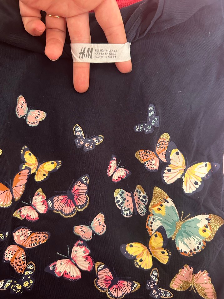 3lü 4,5,6 yaş Renkli, Baskılı ve Örgü Kız Çocuk Kazaklar - Görsel 3