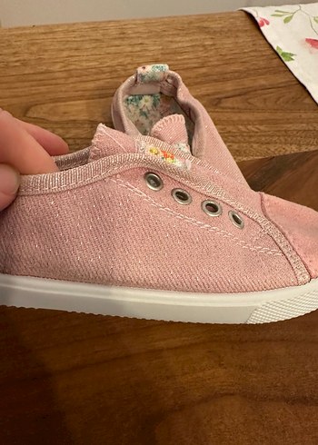 Simli Pembe Kız Spor Ayakkabı - Görsel 2