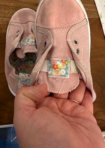 Simli Pembe Kız Spor Ayakkabı - Görsel 6