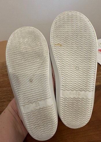 Simli Pembe Kız Spor Ayakkabı - Görsel 3