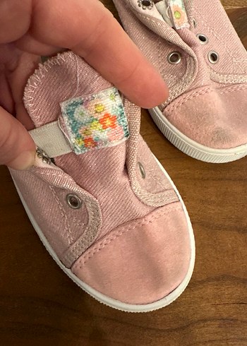 Simli Pembe Kız Spor Ayakkabı - Görsel 9