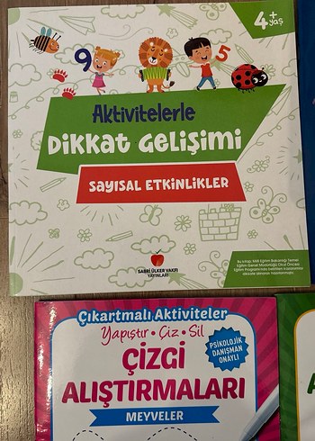 Okul Öncesi Zeka ve Çizgi Alıştırmaları Seti - Görsel 2