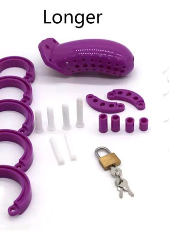 Şeffaf Beyaz penis kilidi - Görsel 5