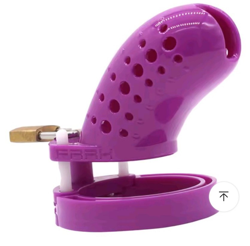 Şeffaf Beyaz penis kilidi - Görsel 3