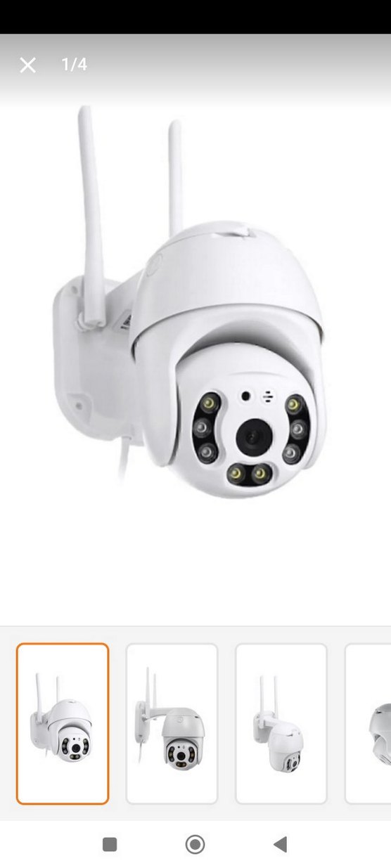 Beyaz Kablosuz Güvenlik Kamerası - Görsel 3