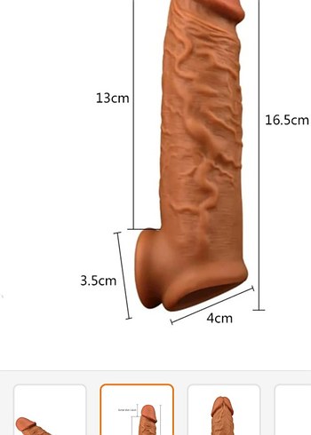  Beden ten rengi Renk penis kılıfı