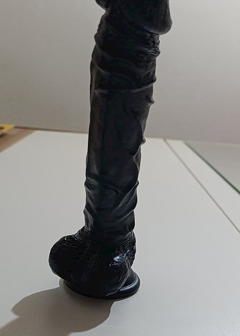 26 cm boyunda siyahi dev dildo - Görsel 5