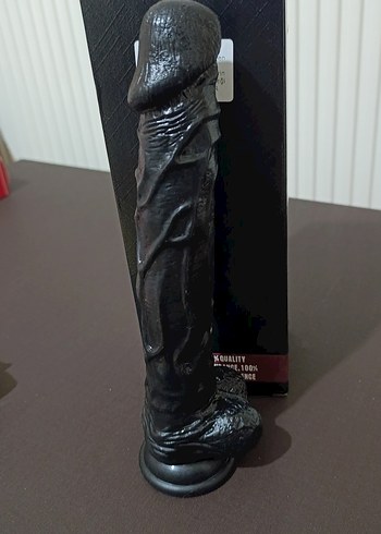 26 cm boyunda siyahi dev dildo - Görsel 6