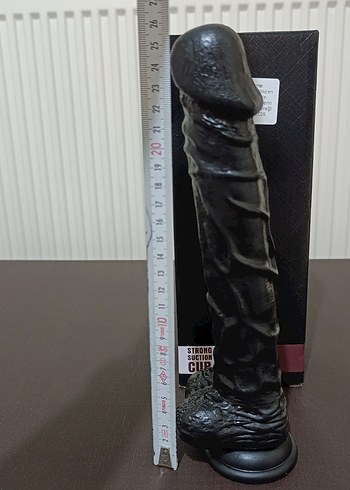 26 cm boyunda siyahi dev dildo - Görsel 3