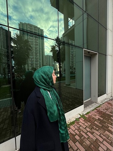 Zikzak desen jakar şal