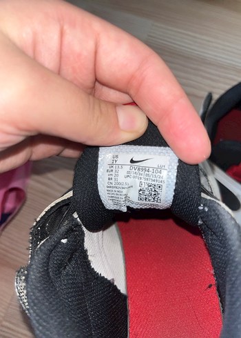 Erkek Çocuk Beyaz Gri Kaydırma Bantlı Spor Ayakkabı - Görsel 3