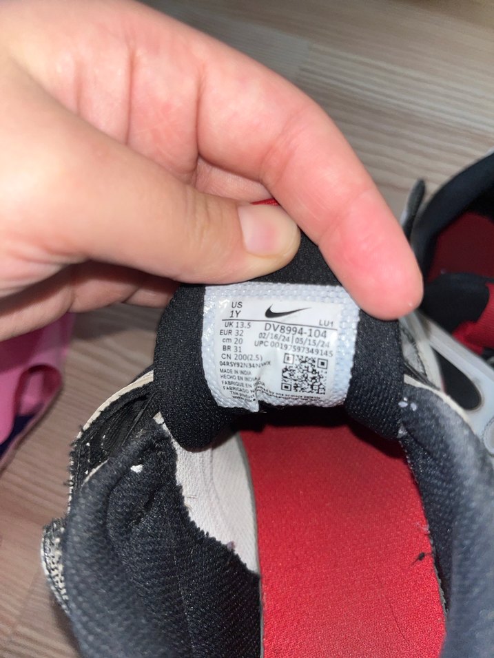 Erkek Çocuk Beyaz Gri Kaydırma Bantlı Spor Ayakkabı - Görsel 3