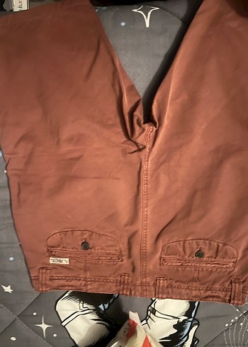 Kahverengi Kemerli Erkek Keten Şort - Görsel 3