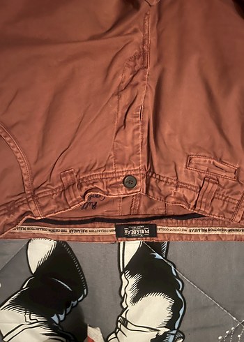 Kahverengi Kemerli Erkek Keten Şort - Görsel 5