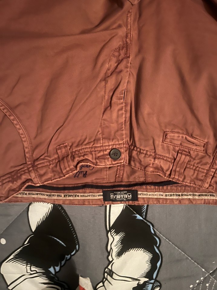 Kahverengi Kemerli Erkek Keten Şort - Görsel 5