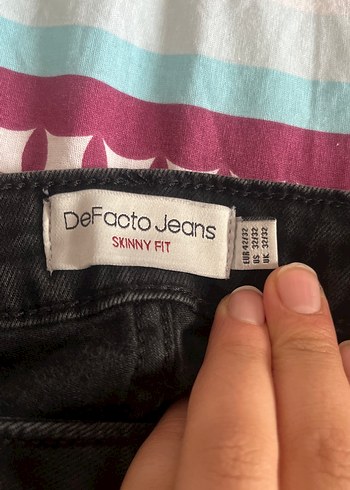 Erkek Siyah Kot Pantolon - Görsel 3