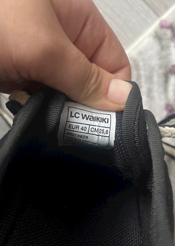 Siyah Bağcıklı Günlük Kadın Spor Ayakkabı - Görsel 2