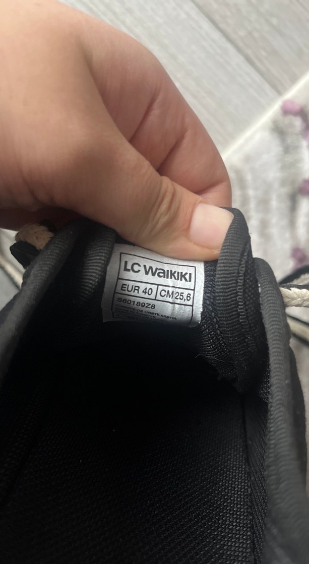 Siyah Bağcıklı Günlük Kadın Spor Ayakkabı - Görsel 2