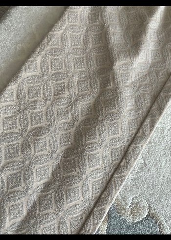 Dantel Detaylı Bej Keten Kadın Pantolon - Görsel 2