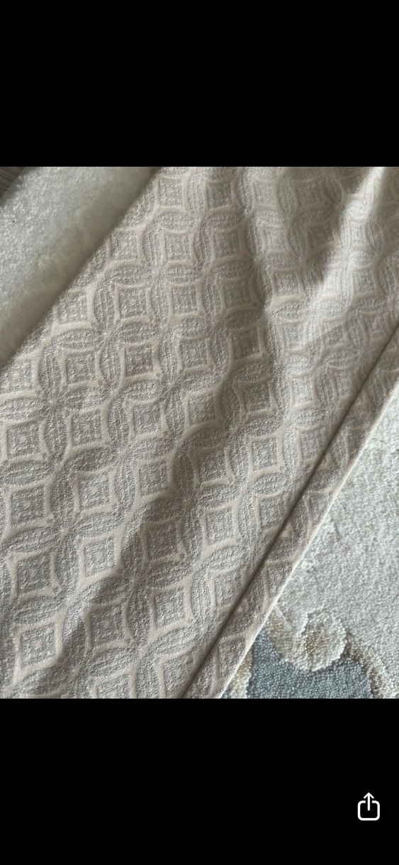 Dantel Detaylı Bej Keten Kadın Pantolon - Görsel 2