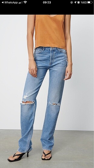 Zara Zara straight fit jean