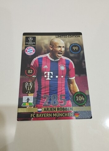 Panini Adrenalyn 2014-2015 Futbolcu Kart
