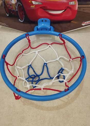 Renkli Cars Temalı Çocuk Basketbol Potası - Görsel 2