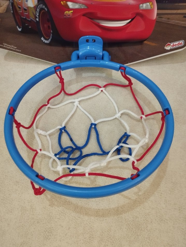 Renkli Cars Temalı Çocuk Basketbol Potası - Görsel 2