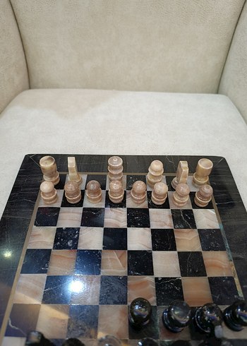 Mermer Satranç Takımı - Görsel 3