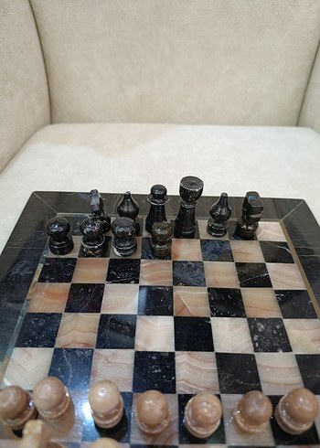 Mermer Satranç Takımı - Görsel 2