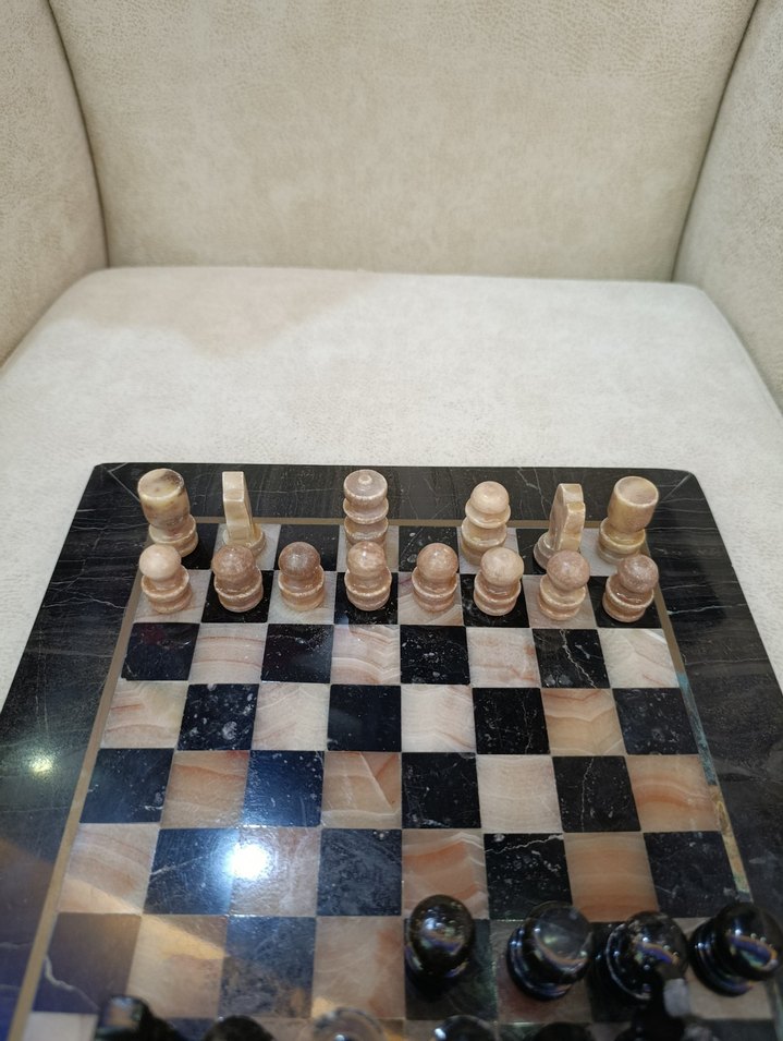 Mermer Satranç Takımı - Görsel 3
