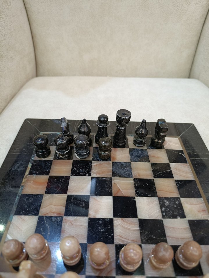 Mermer Satranç Takımı - Görsel 2