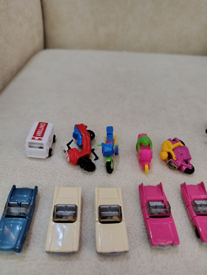 Kinder Toto Balaban Mini Oyuncak Araçlar - Görsel 5