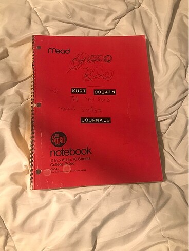 Kurt Cobain Journals